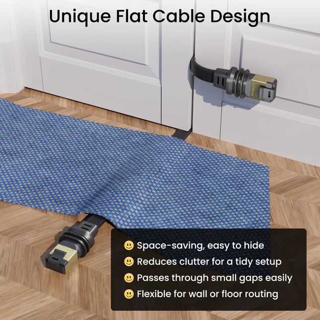STARGEAR Gen3 / Mini Flat Ethernet Cable 10m / 30m / 46m