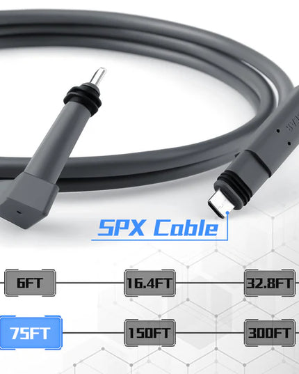 STARGEAR Gen2 Starlink Standard Actuated Cable 1.8m / 5m / 10m / 23m / 46m / 92m