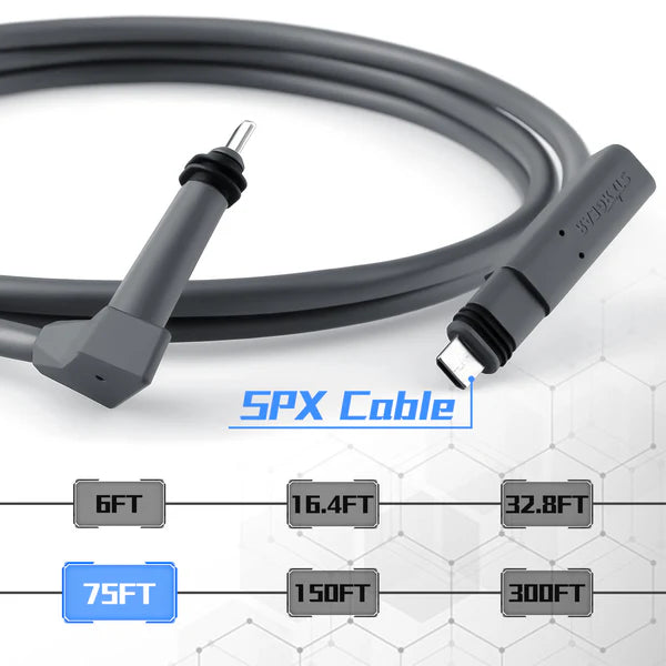 STARGEAR Gen2 Starlink Standard Actuated Cable 1.8m / 5m / 10m / 23m / 46m / 92m