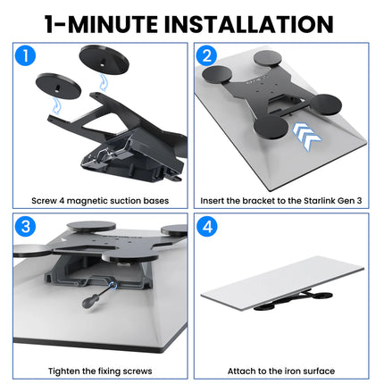 STARGEAR Gen3 Starlink Standard Magnetic Mount