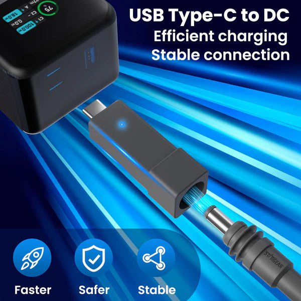 STARGEAR Mini USB-C to DC Adapter