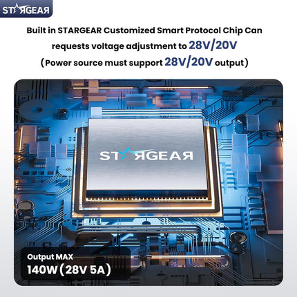 STARGEAR Mini USB-C Rugged Power Cable 2m