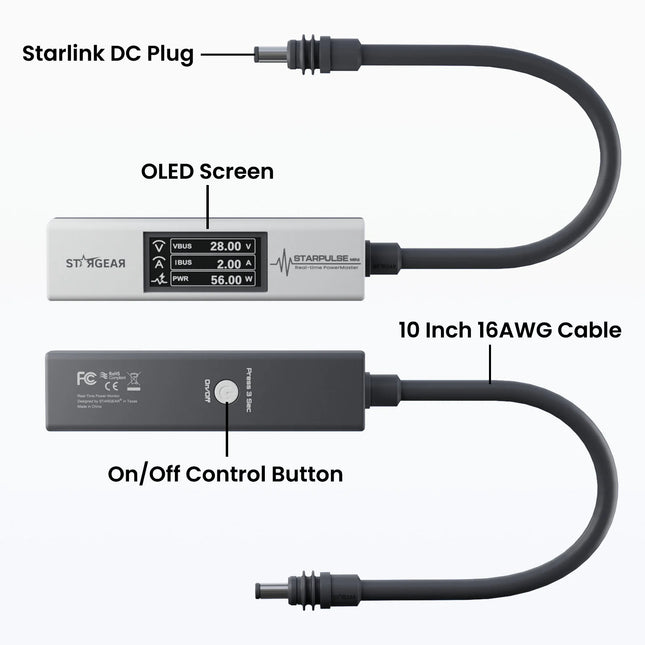STARGEAR Starpulse Mini Power Monitor